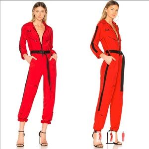 I AM GIA red jumpsuit Size XS